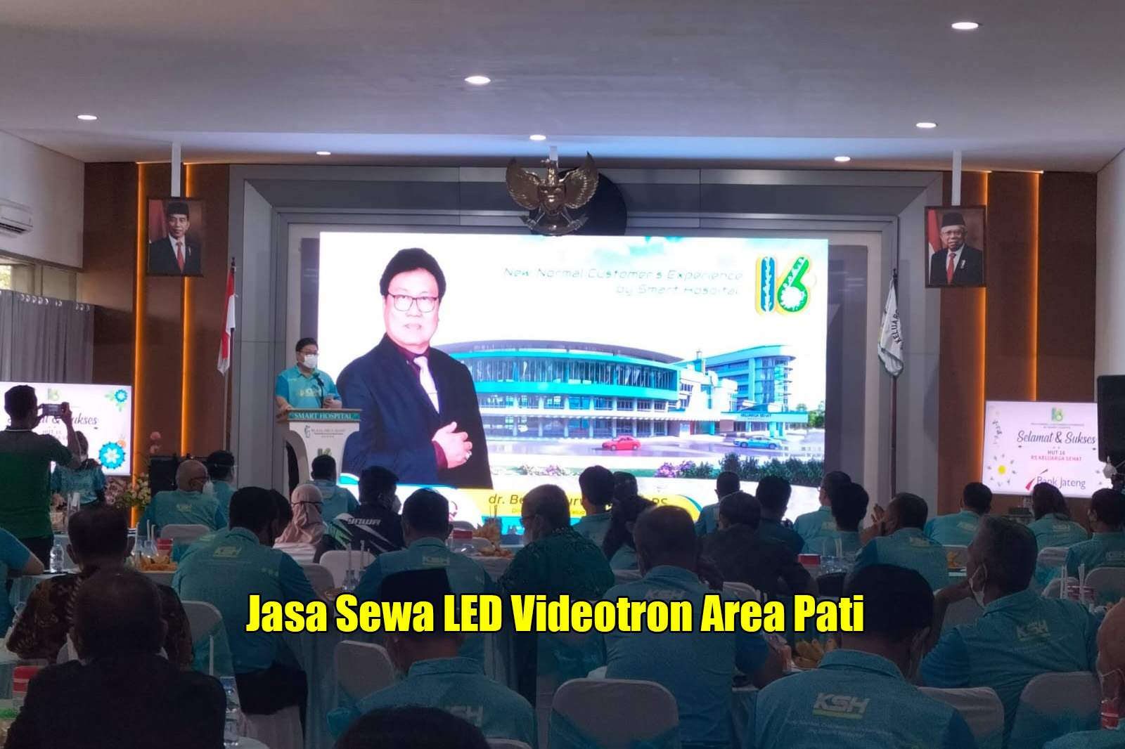 Jasa Sewa LED Videotron Area Pati