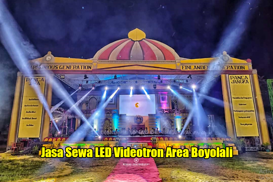 Jasa Sewa LED Videotron Area Boyolali