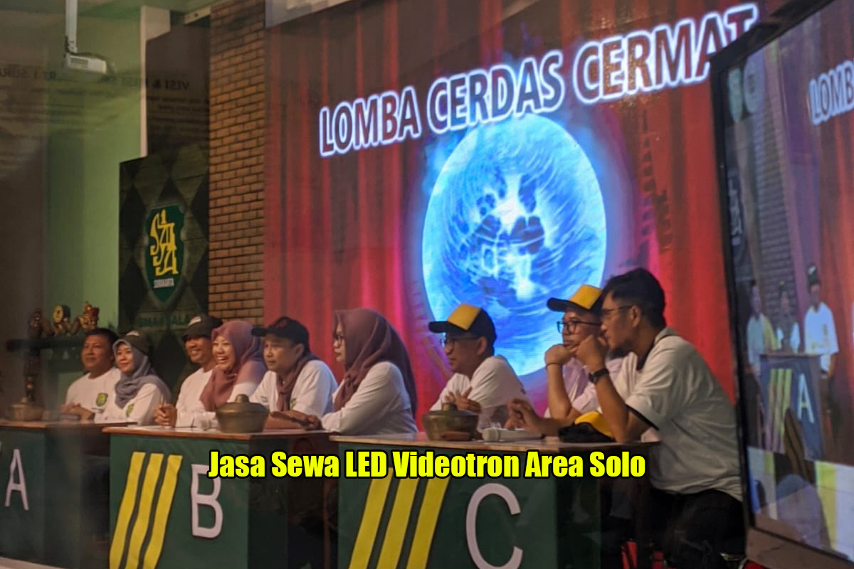 Jasa Sewa LED Videotron Area Solo