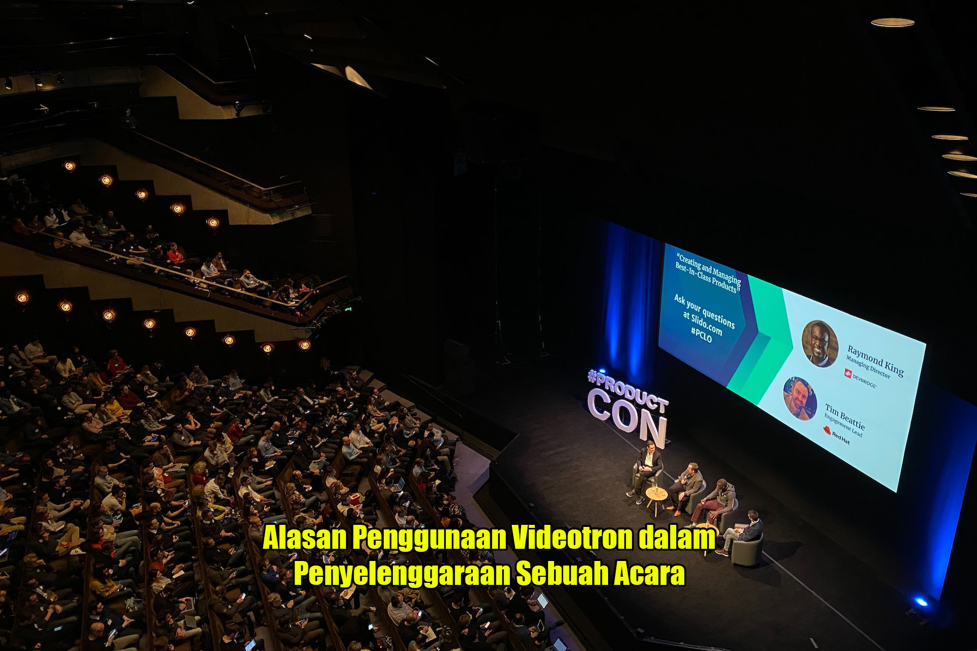 Ini Alasan Penggunaan Videotron dalam Sebuah Acara