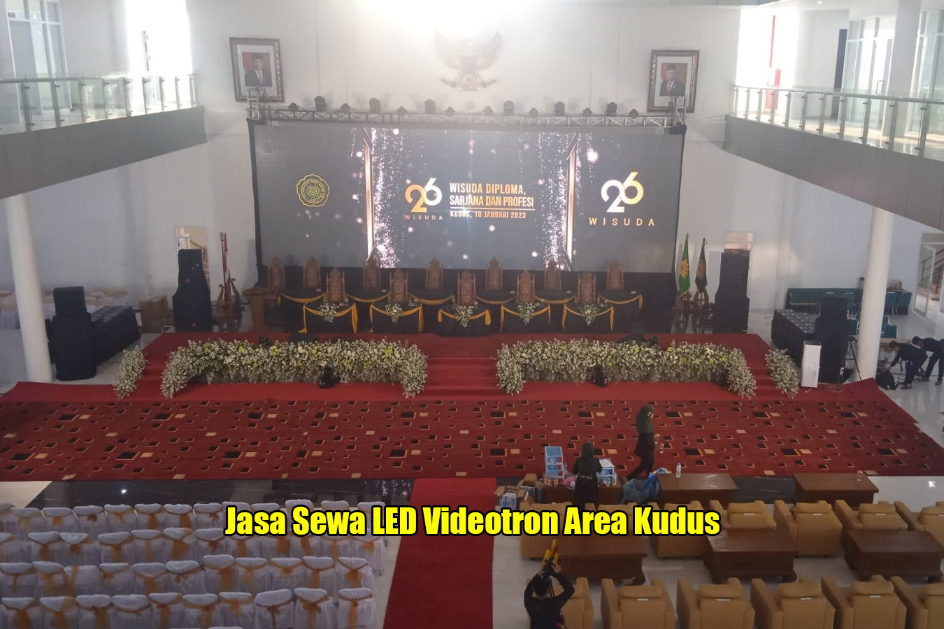 Jasa Sewa LED Videotron Area Kudus