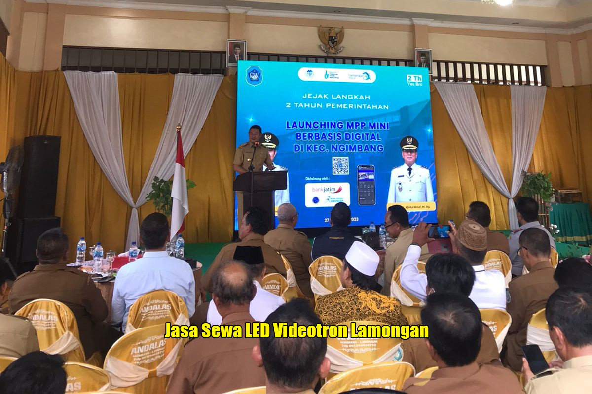 Jasa Sewa LED Videotron Area Lamongan