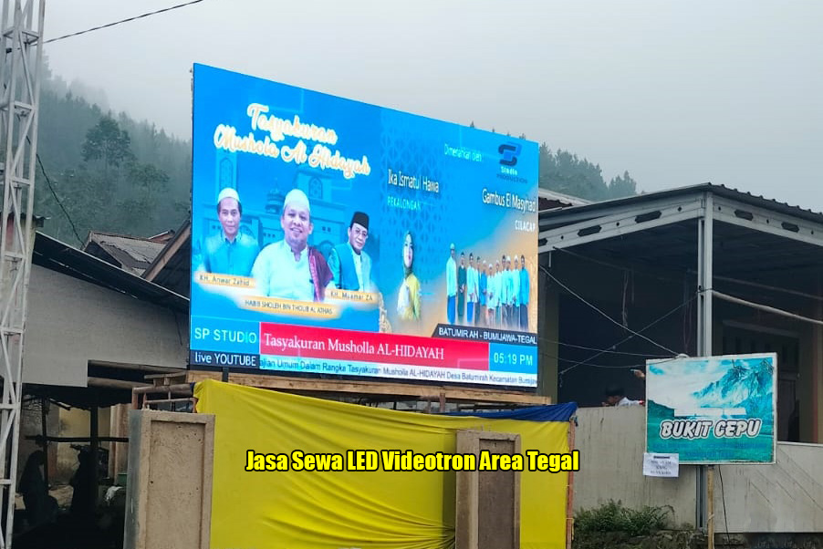 Jasa Sewa LED Videotron Area Tegal
