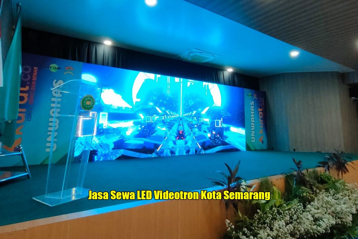 Jasa Sewa LED Videotron Kota Semarang