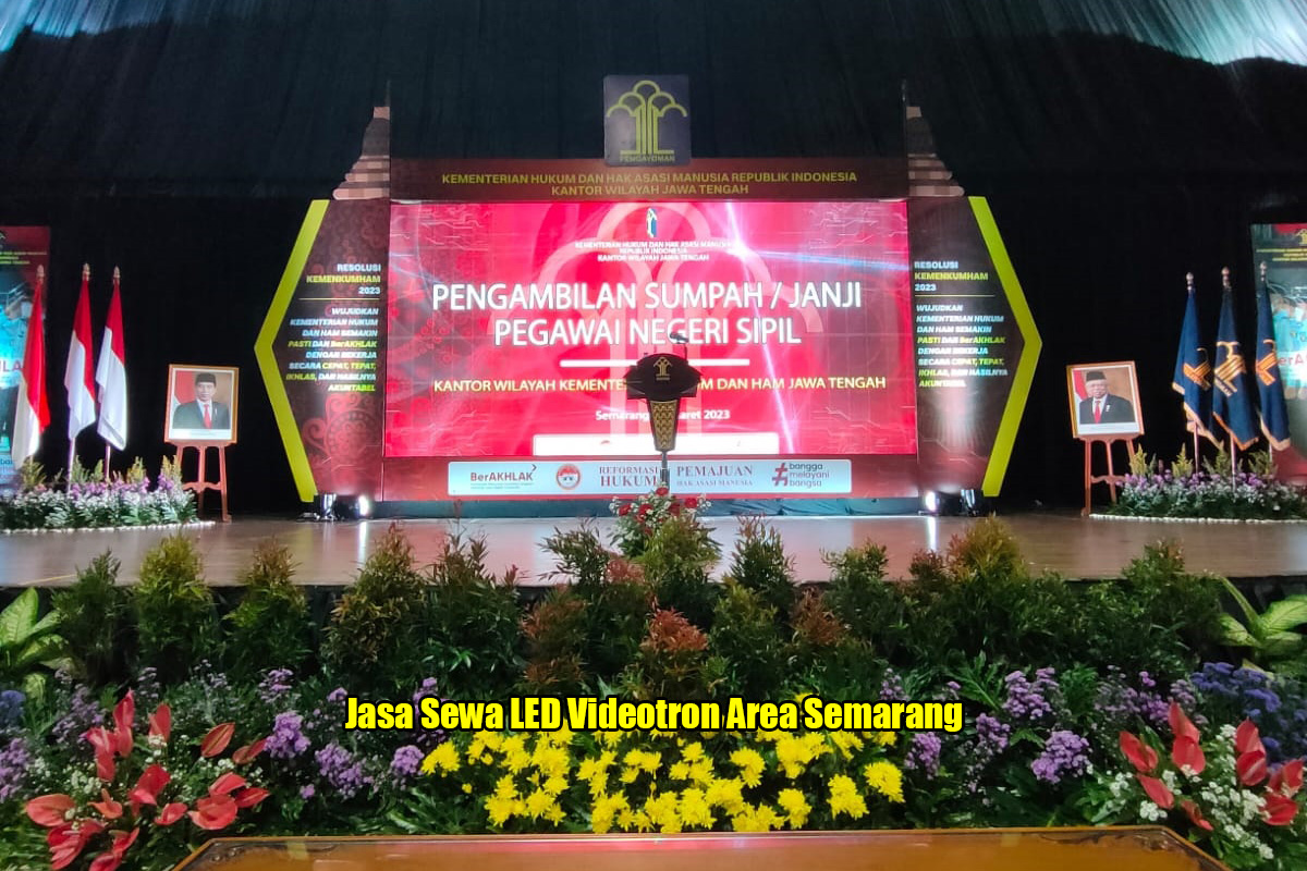 Jasa Sewa LED Videotron Area Semarang