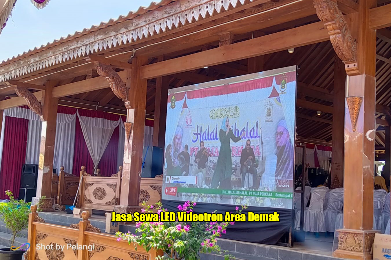 Jasa Sewa LED Videotron Area Demak