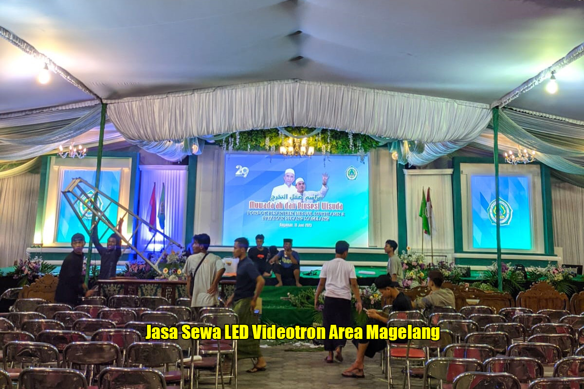 Jasa Sewa LED Videotron Area Magelang