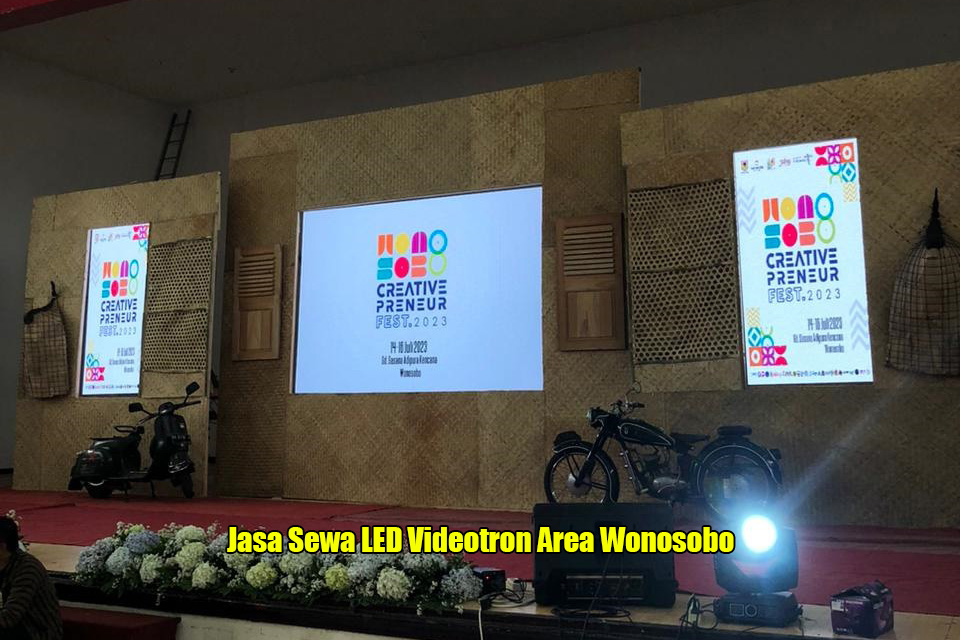 Jasa Sewa LED Videotron Area Wonosobo