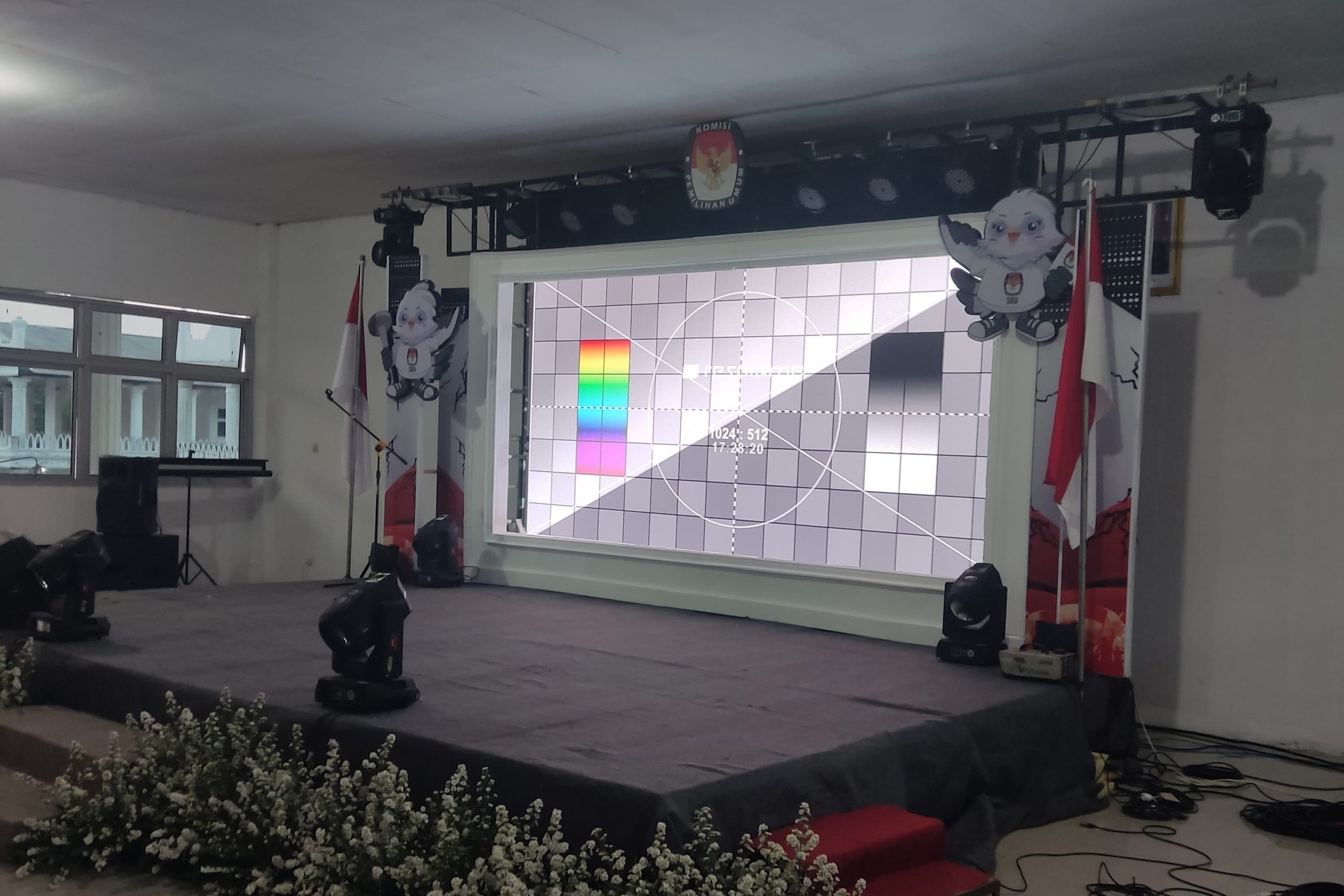 Jasa Sewa LED Videotron Acara Kudus
