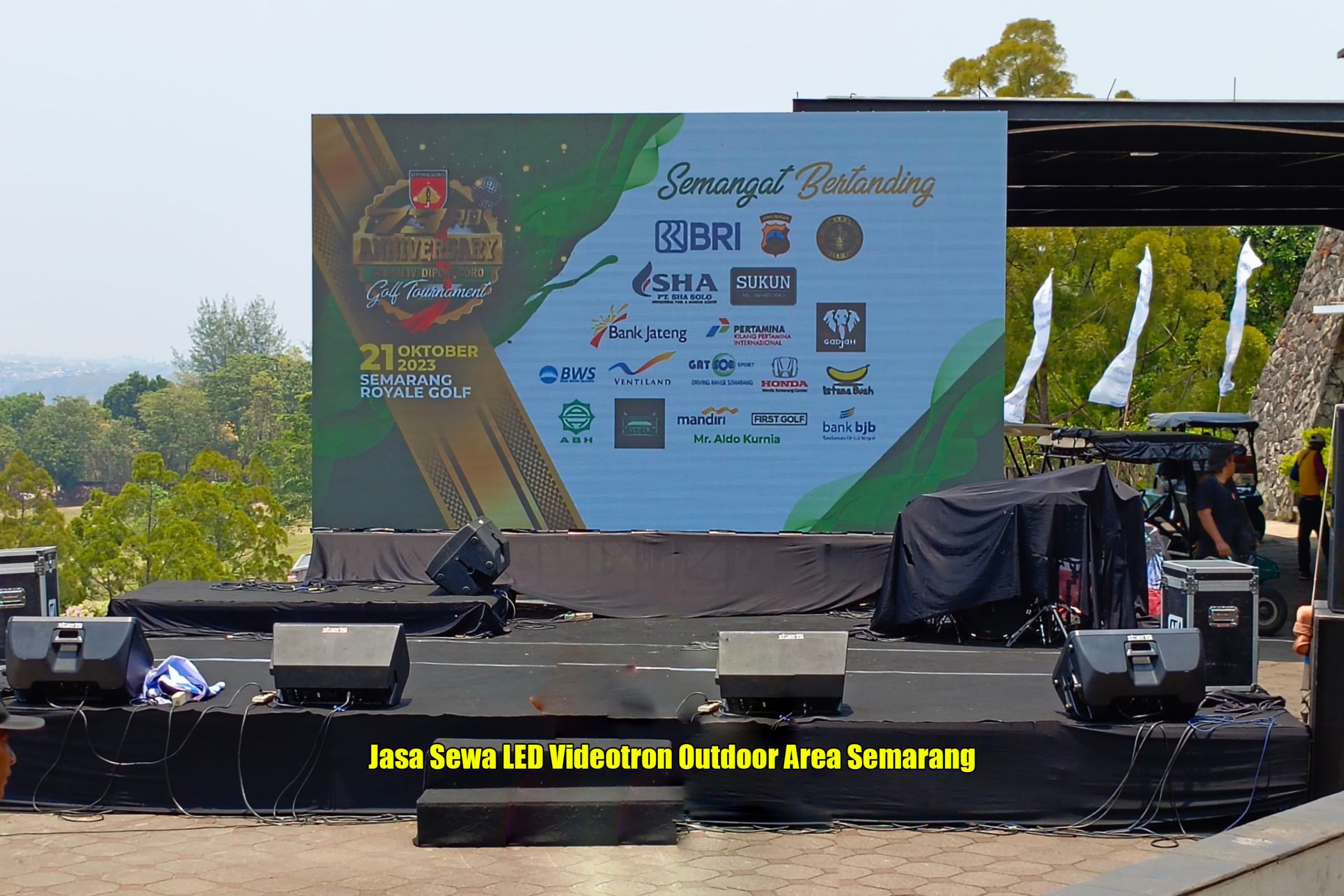Jasa Sewa LED Videotron Outdoor Semarang