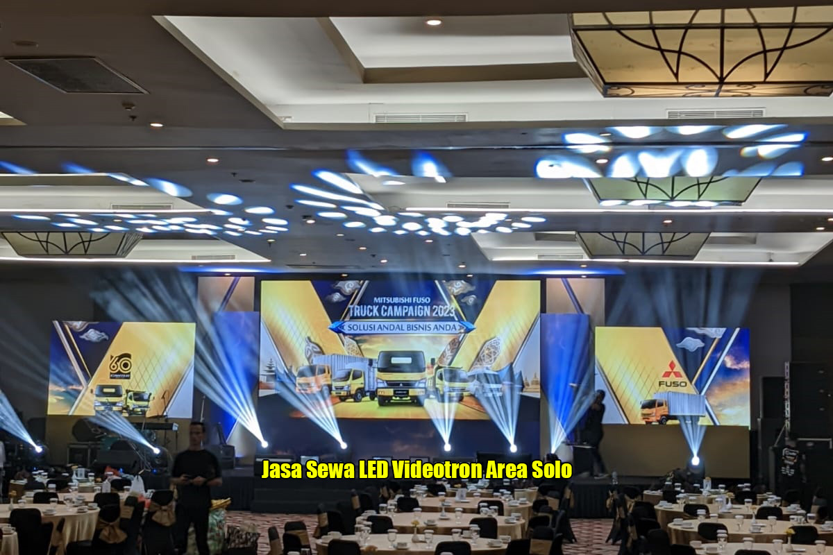 Jasa Sewa LED Videotron Area Solo