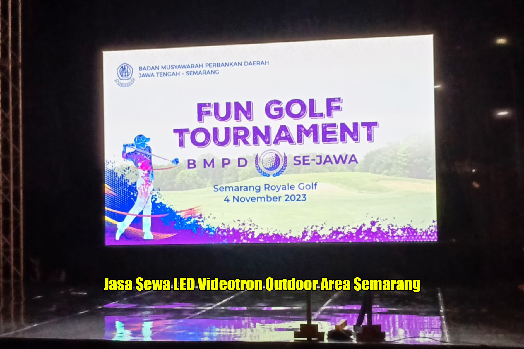 Jasa Sewa LED Videotron Outdoor Kota Semarang