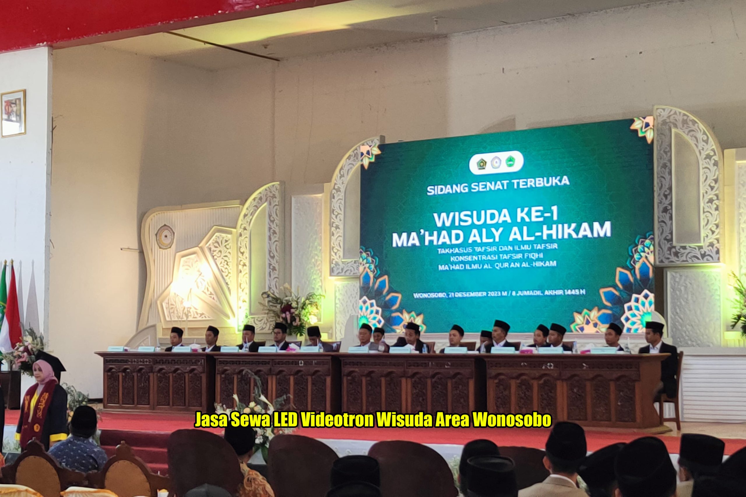 Jasa Sewa LED Videotron Wisuda Area Wonosobo