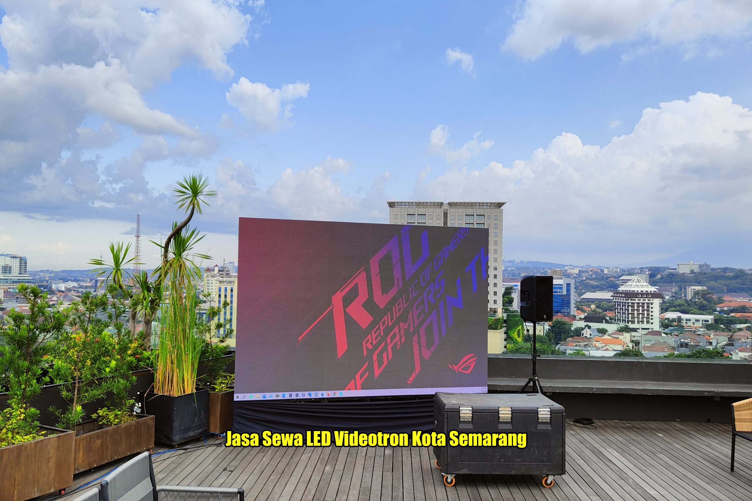Jasa Sewa LED Videotron Kota Semarang