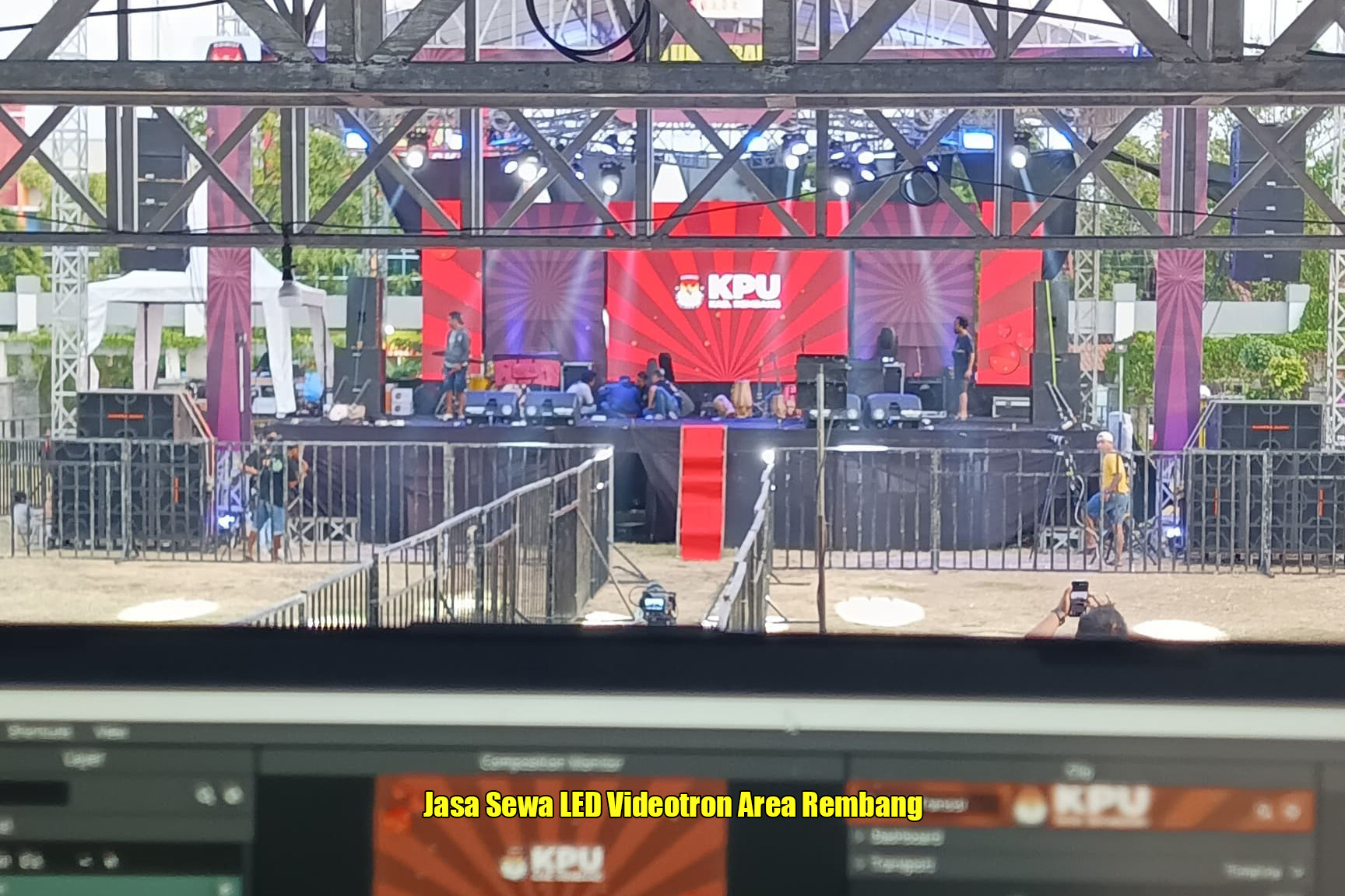 Jasa Sewa LED Videotron Area Rembang