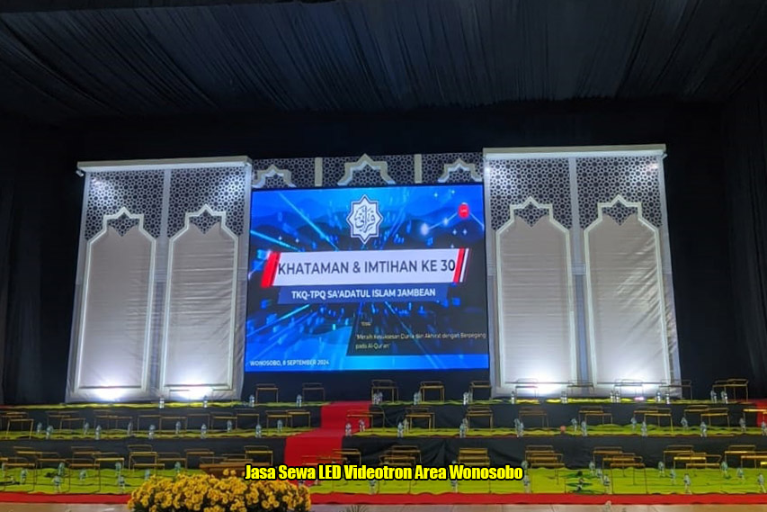 Jasa Sewa LED Videotron Acara Magelang
