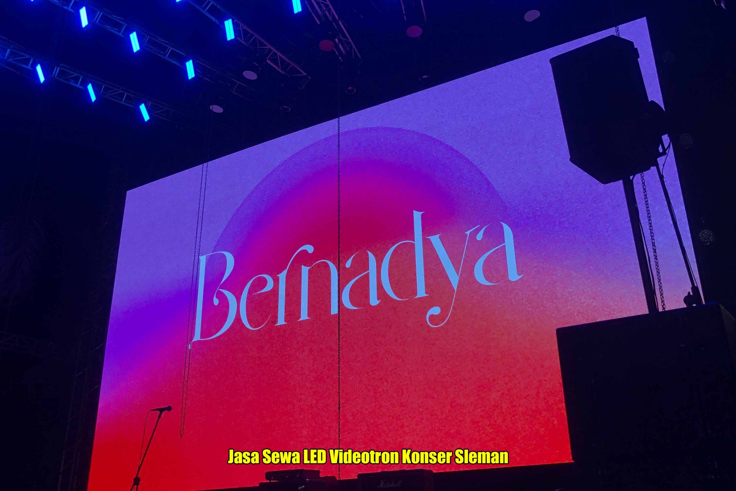 Jasa Sewa LED Videotron Konser Sleman