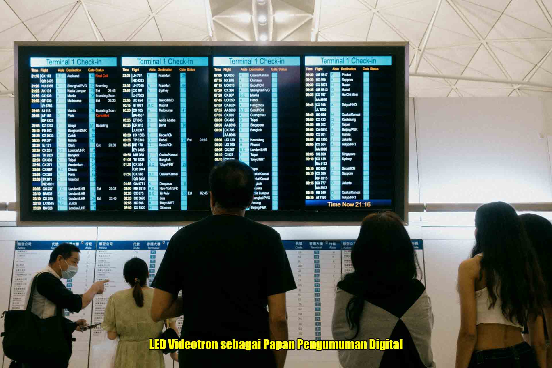 LED Videotron sebagai Papan Pengumuman Digital
