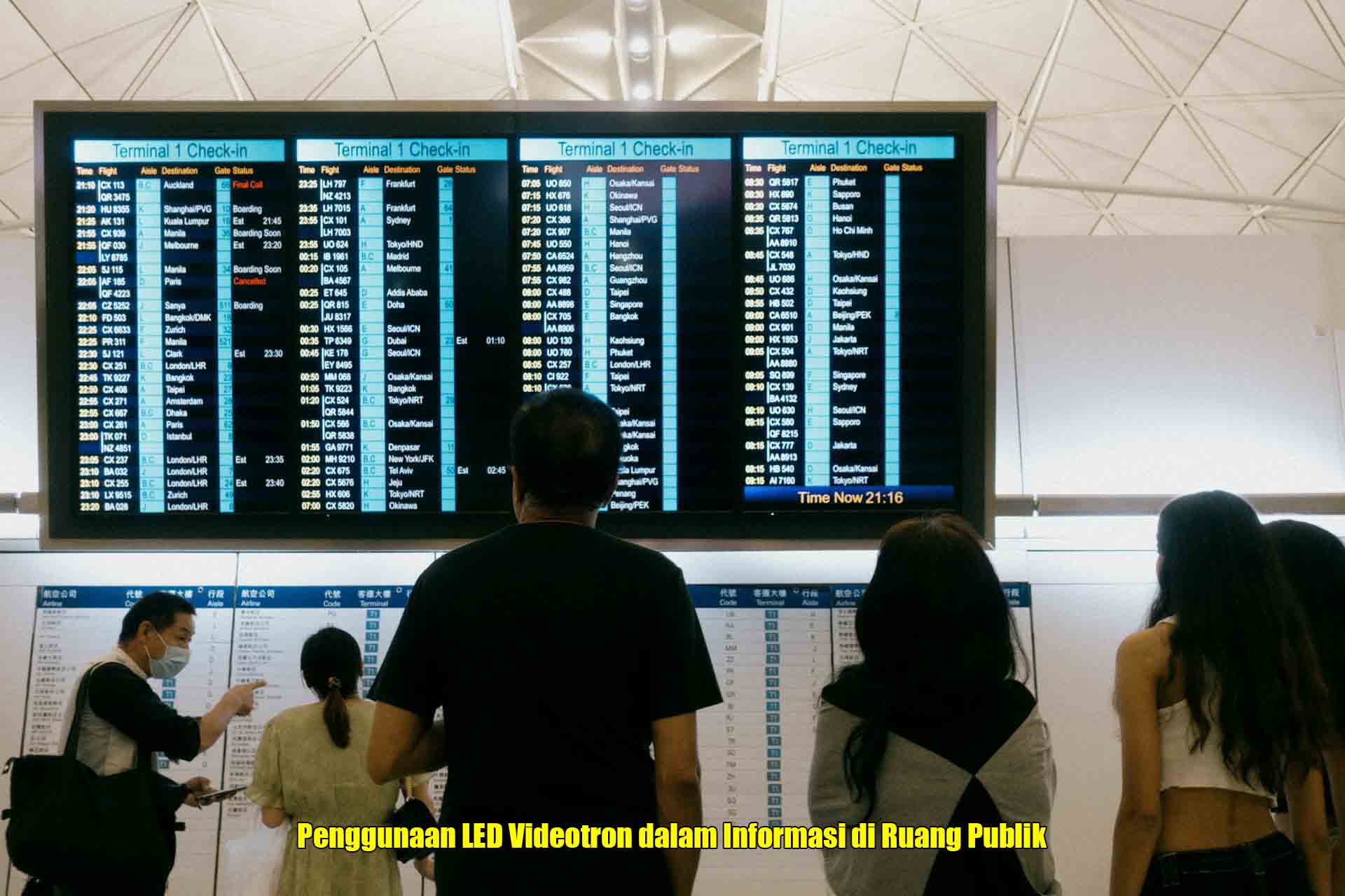 Penggunaan LED Videotron dalam Informasi di Ruang Publik