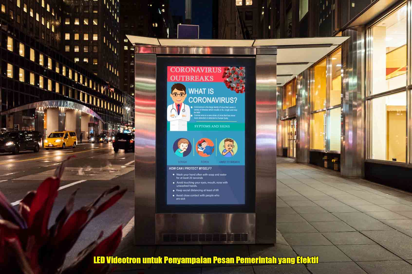 LED Videotron untuk Penyampaian Pesan Pemerintah yang Efektif
