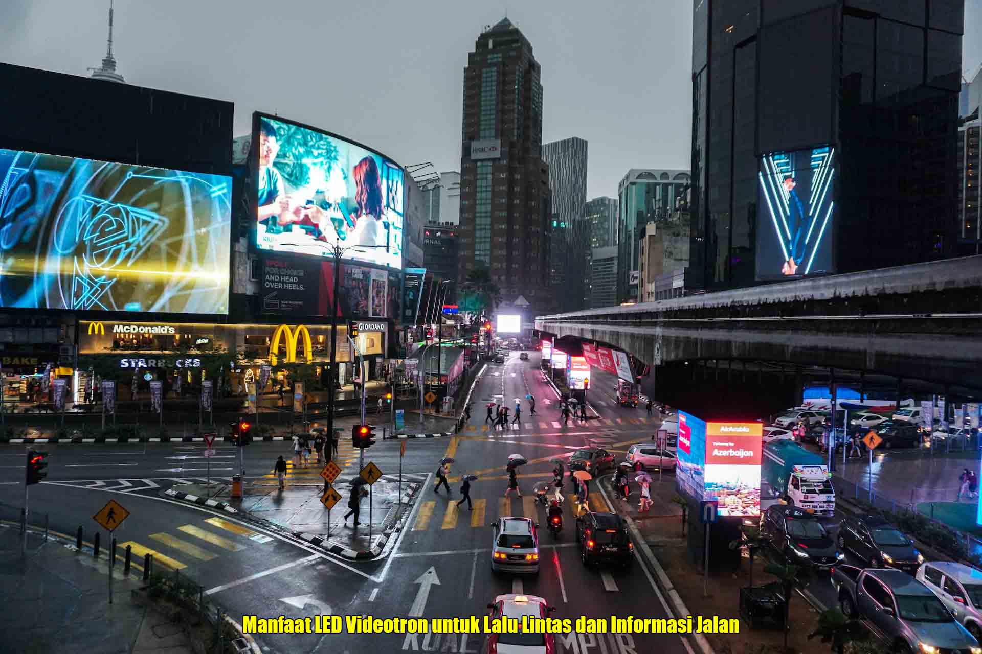 Manfaat LED Videotron untuk Lalu Lintas dan Informasi Jalan