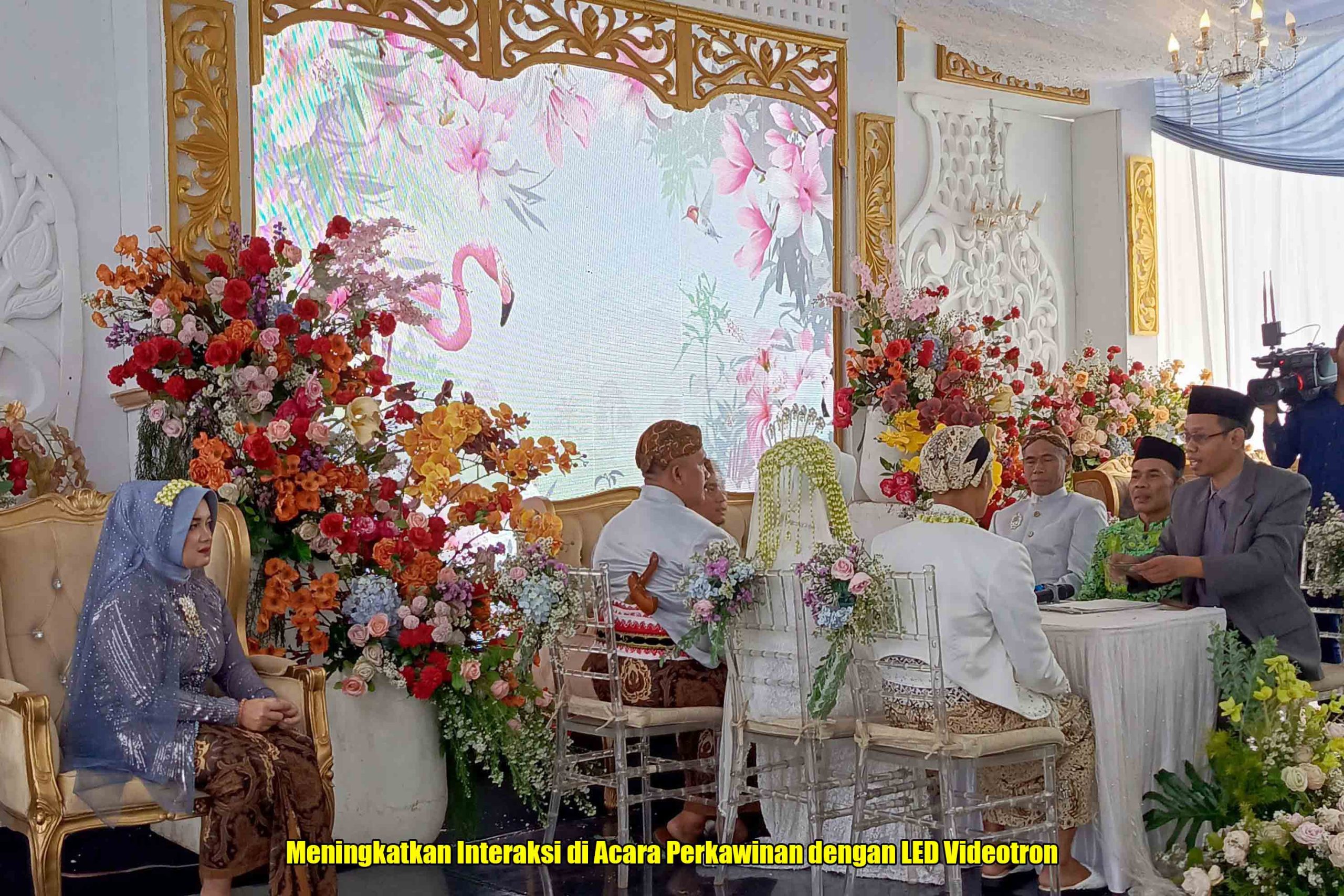 Meningkatkan Interaksi Acara Perkawinan dengan LED Videotron