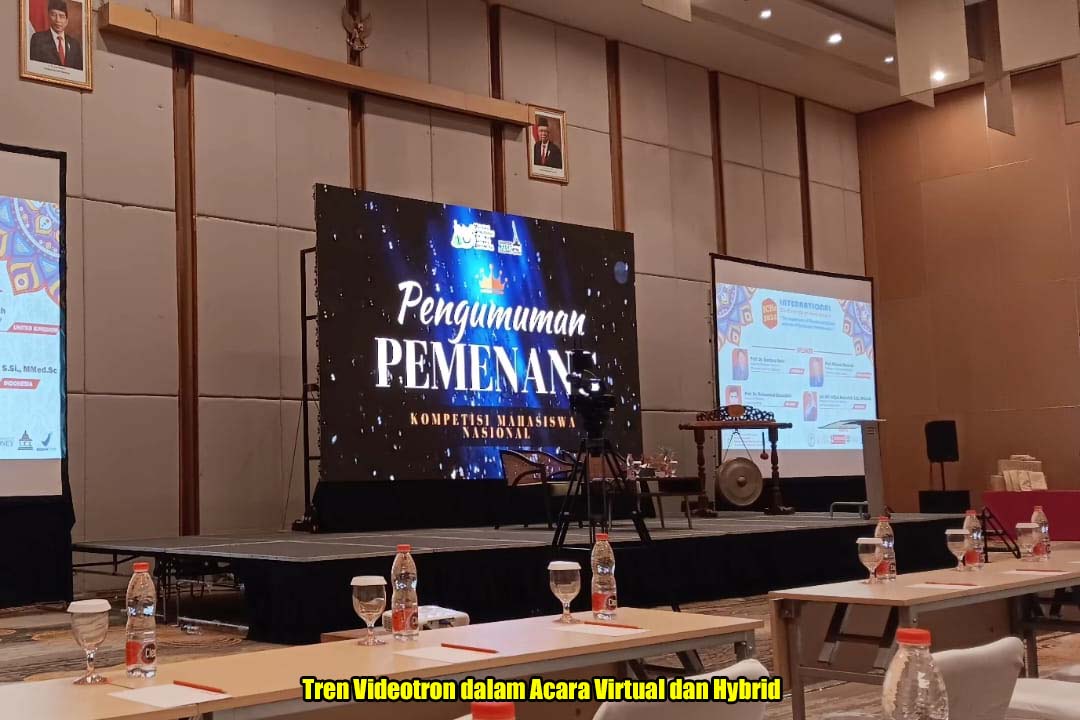 Tren Videotron dalam Acara Virtual dan Hybrid