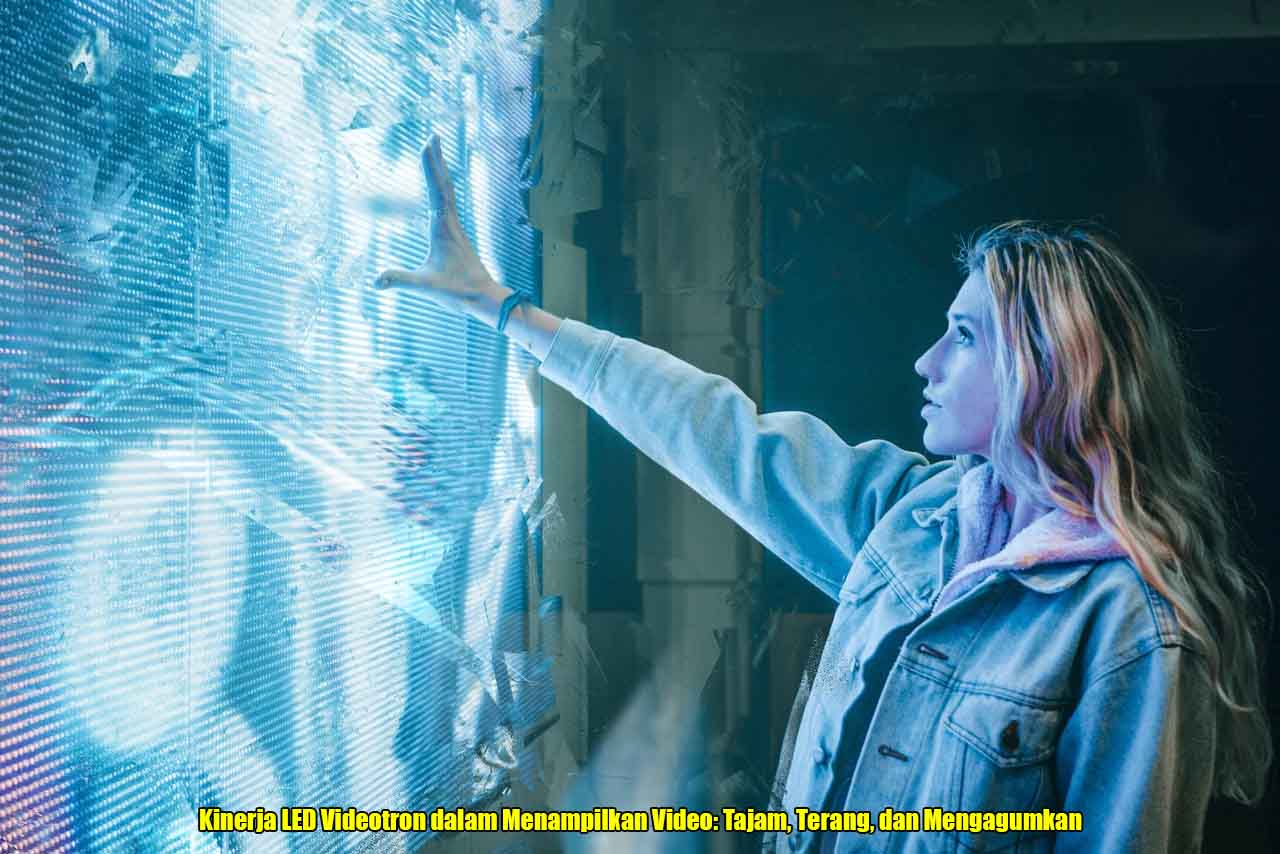 Kinerja LED Videotron dalam Menampilkan Video: Tajam, Terang, dan Mengagumkan