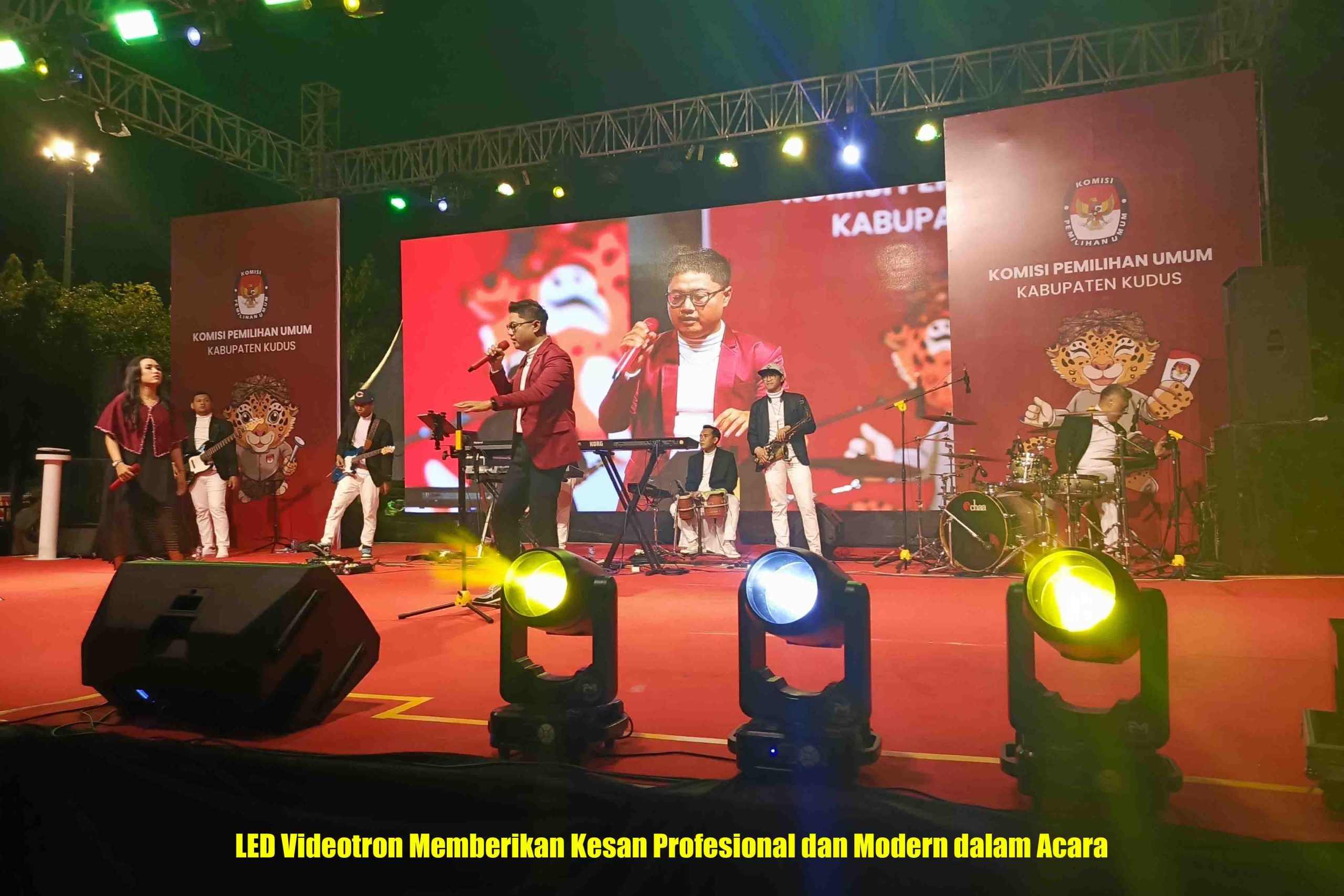 LED Videotron Memberikan Kesan Profesional dan Modern dalam Acara