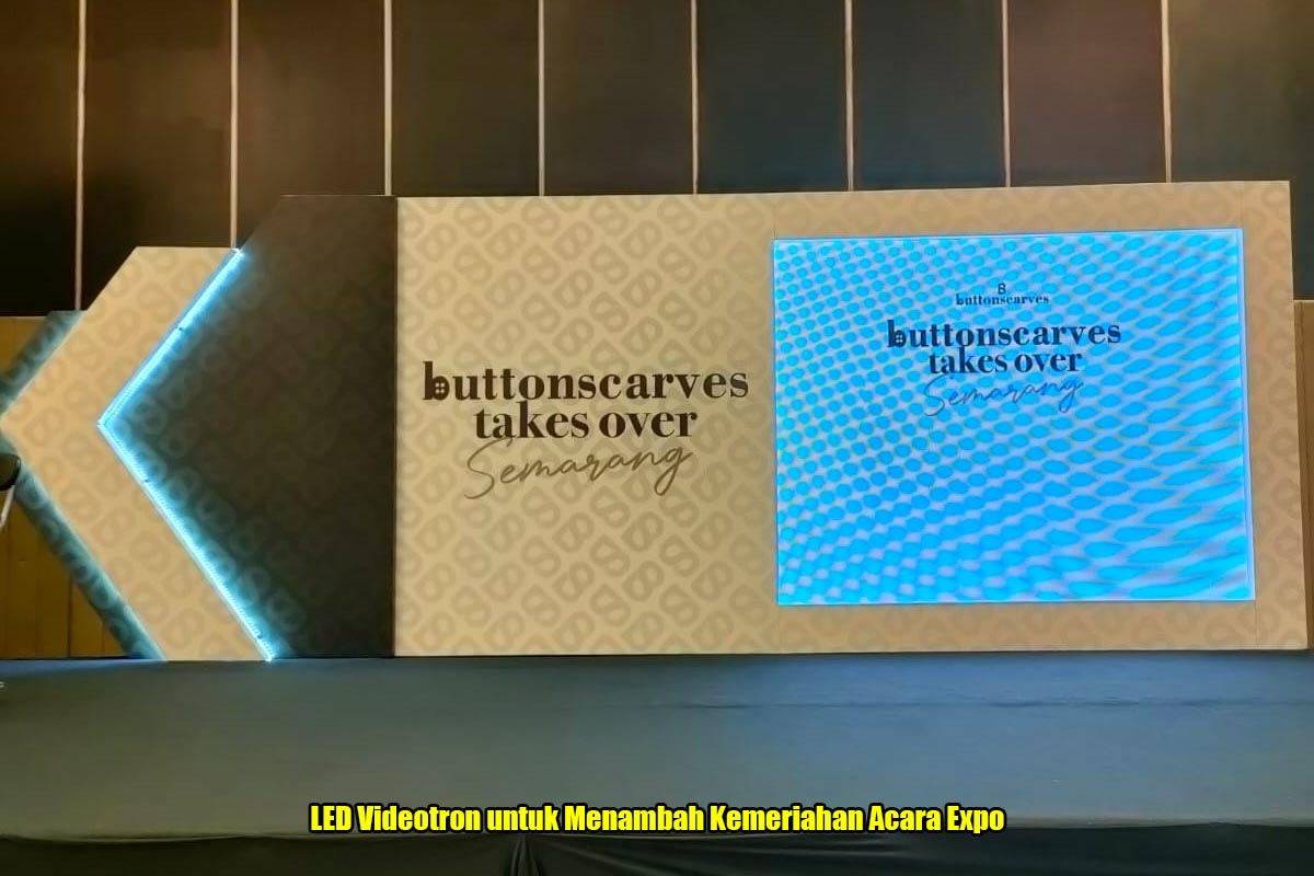 LED Videotron untuk Menambah Kemeriahan Acara Expo