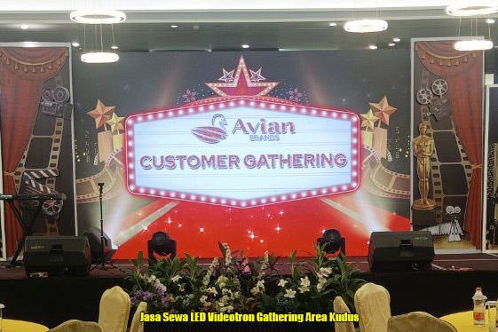 Jasa Sewa LED Videotron Gathering Kota Kudus