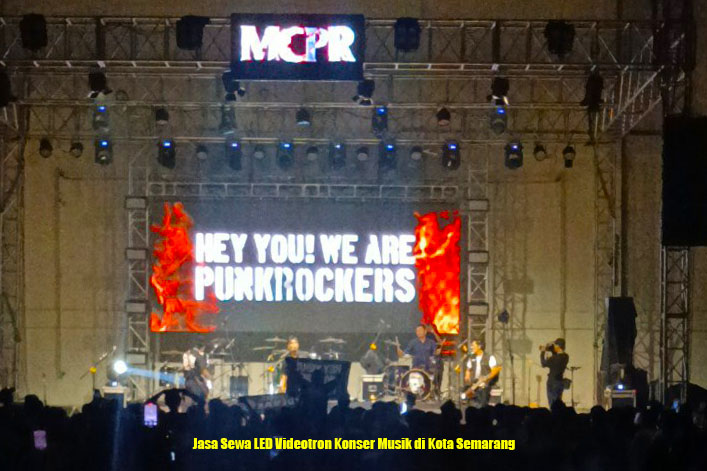 Jasa Sewa LED Videotron Konser Musik di Kota Semarang