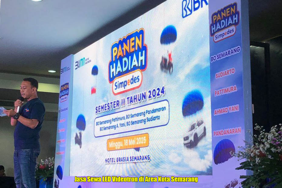 Jasa Sewa LED Videotron di Area Kota Semarang