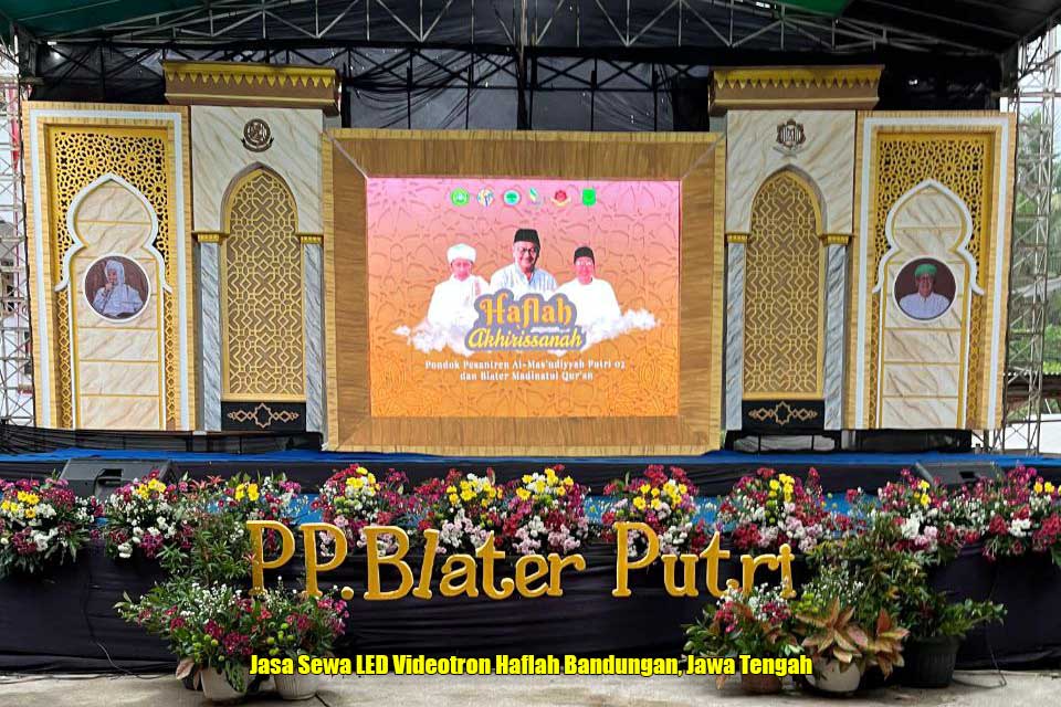 Jasa Sewa LED Videotron Haflah Bandungan, Jawa Tengah