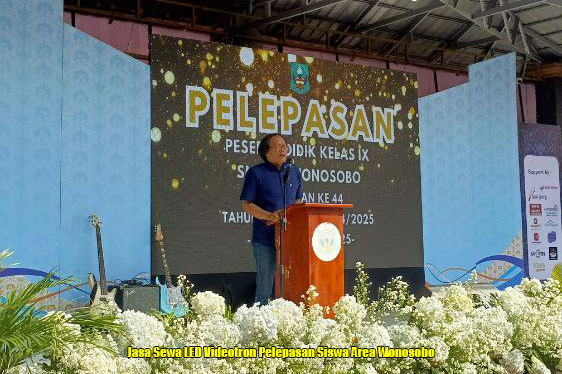 Jasa Sewa LED Videotron Pelepasan Siswa Area Wonosobo