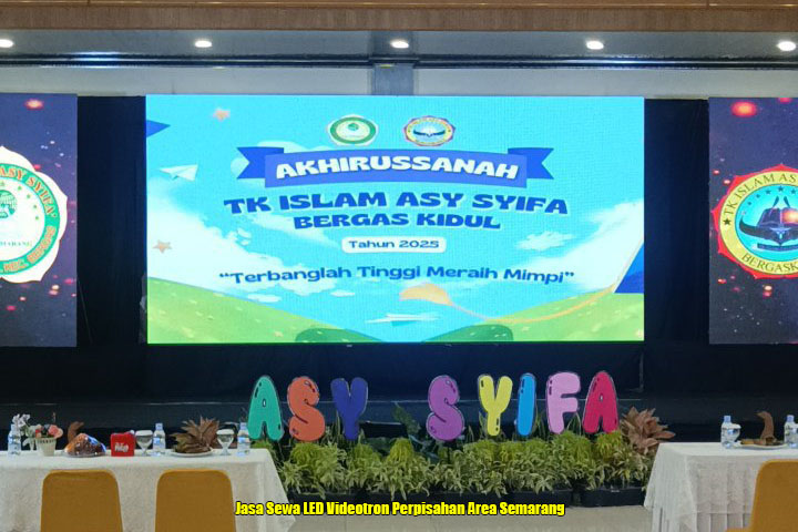 Jasa Sewa LED Videotron Perpisahan Area Semarang