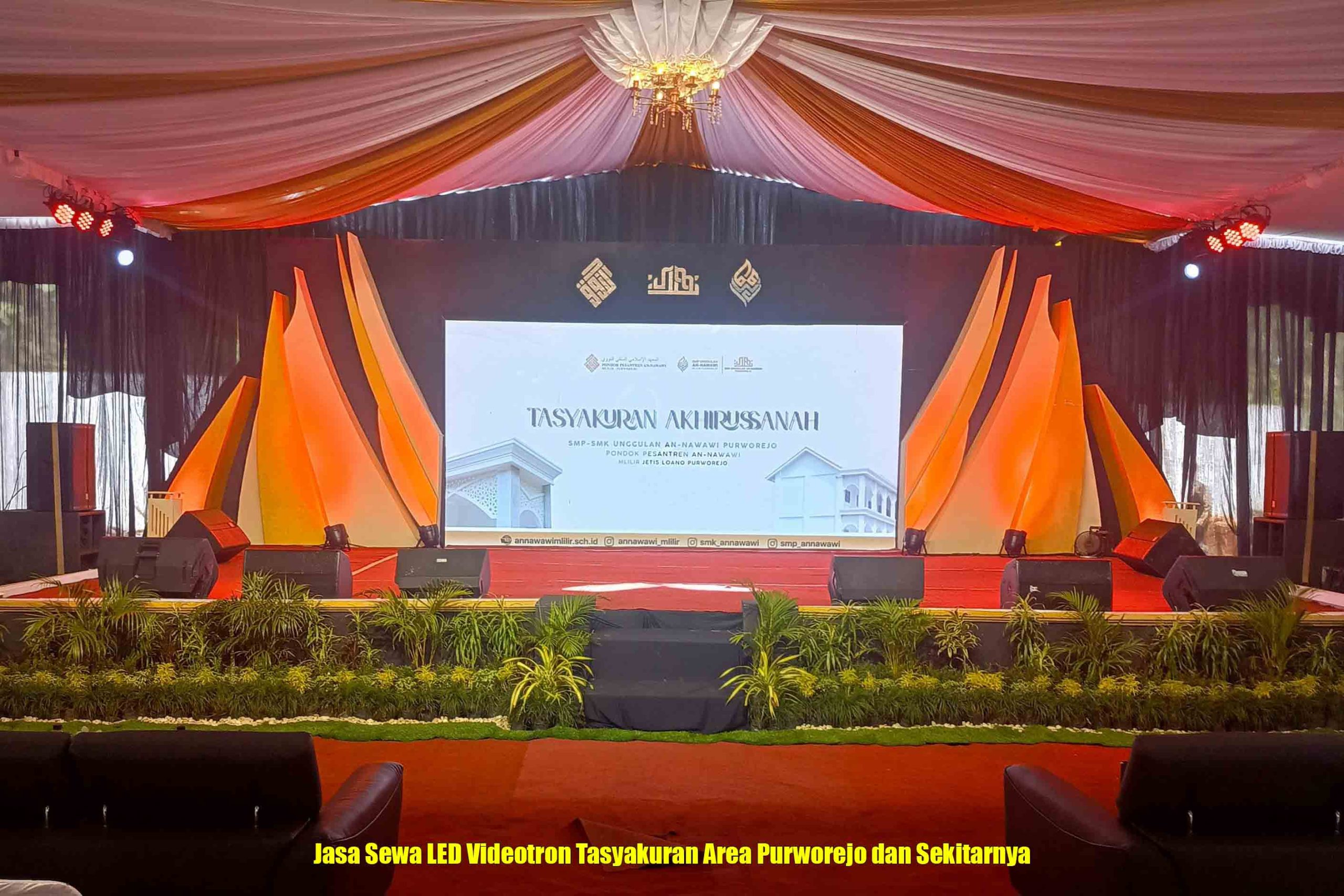 Jasa Sewa LED Videotron Tasyakuran Area Purworejo dan Sekitarnya