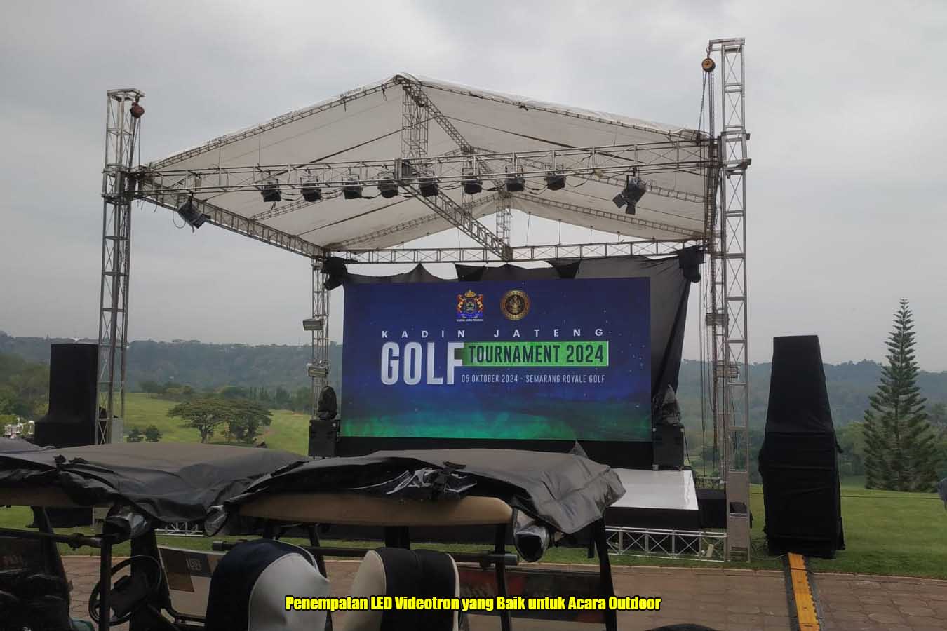 Penempatan LED Videotron yang Baik untuk Acara Outdoor