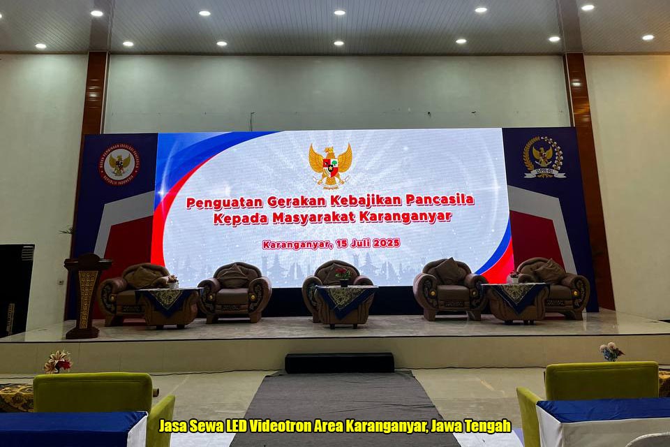 Jasa Sewa LED Videotron Area Karanganyar, Jawa Tengah
