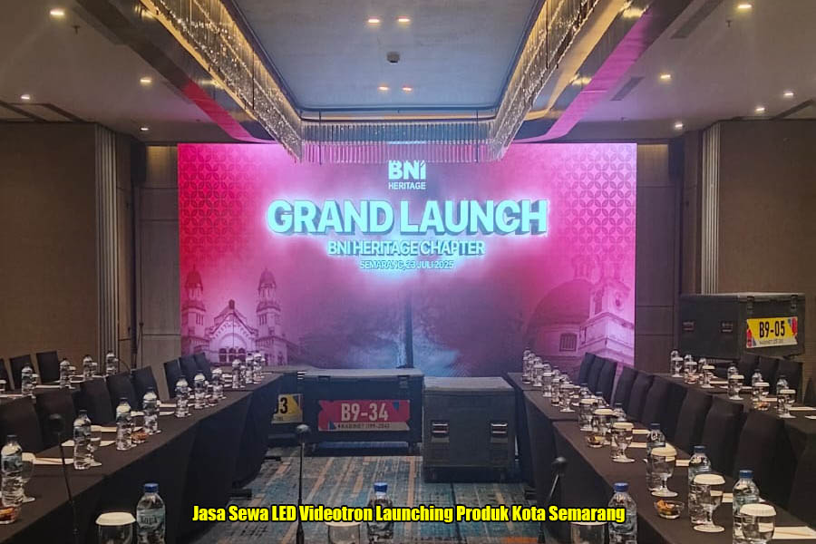 Jasa Sewa LED Videotron Launching Produk Kota Semarang