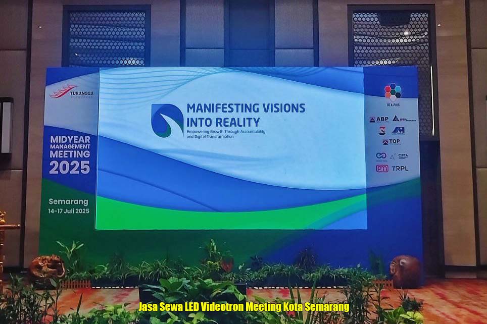 Jasa Sewa LED Videotron Meeting Kota Semarang
