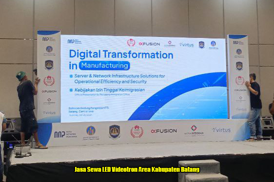 Jasa Sewa LED Videotron Area Kabupaten Batang