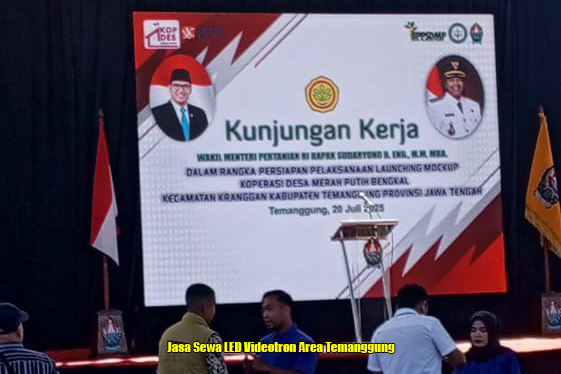 Jasa Sewa LED Videotron Arrea Temanggung