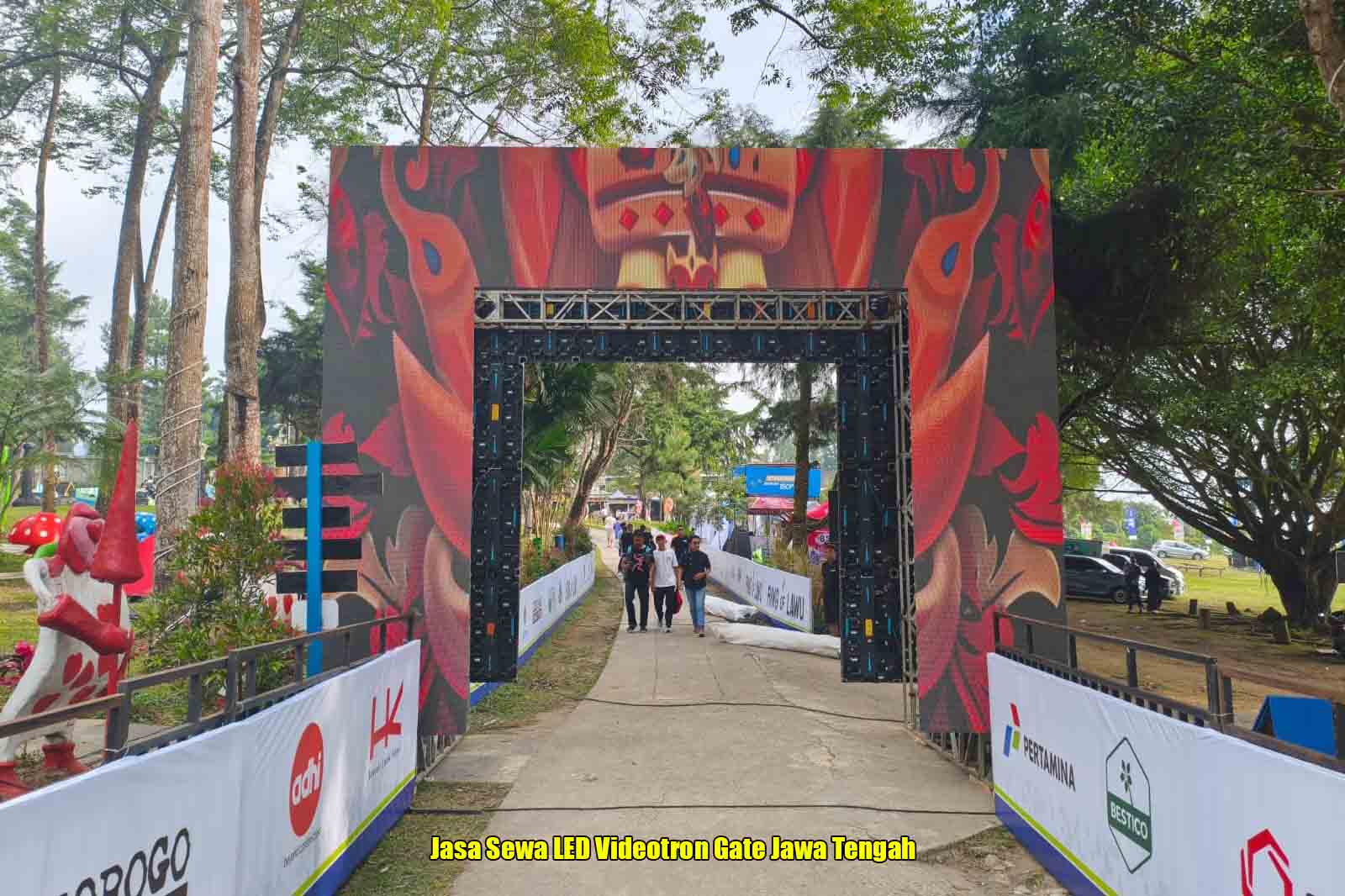 Jasa Sewa LED Videotron Gate Jawa Tengah