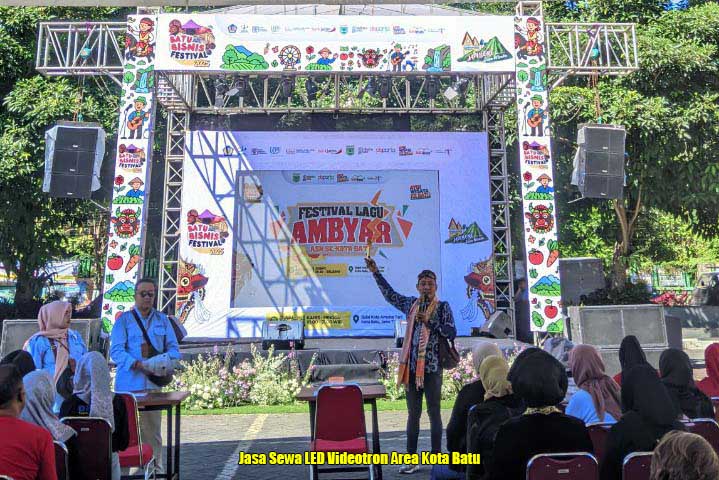 Jasa Sewa LED Videotron Area Kota Batu