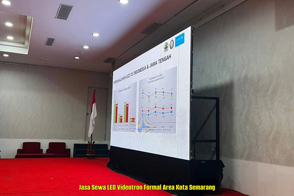 Jasa Sewa LED Videotron Formal Area Kota Semarang