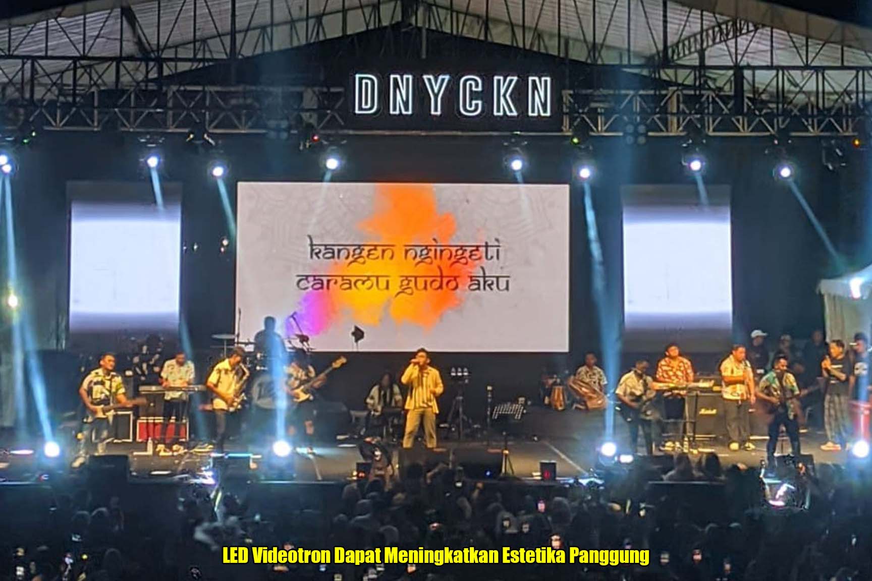 LED Videotron Dapat Meningkatkan Estetika Panggung