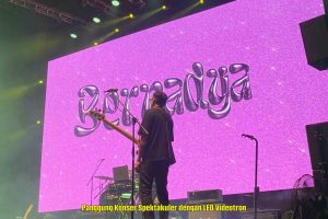 Panggung Konser Spektakuler dengan LED Videotron