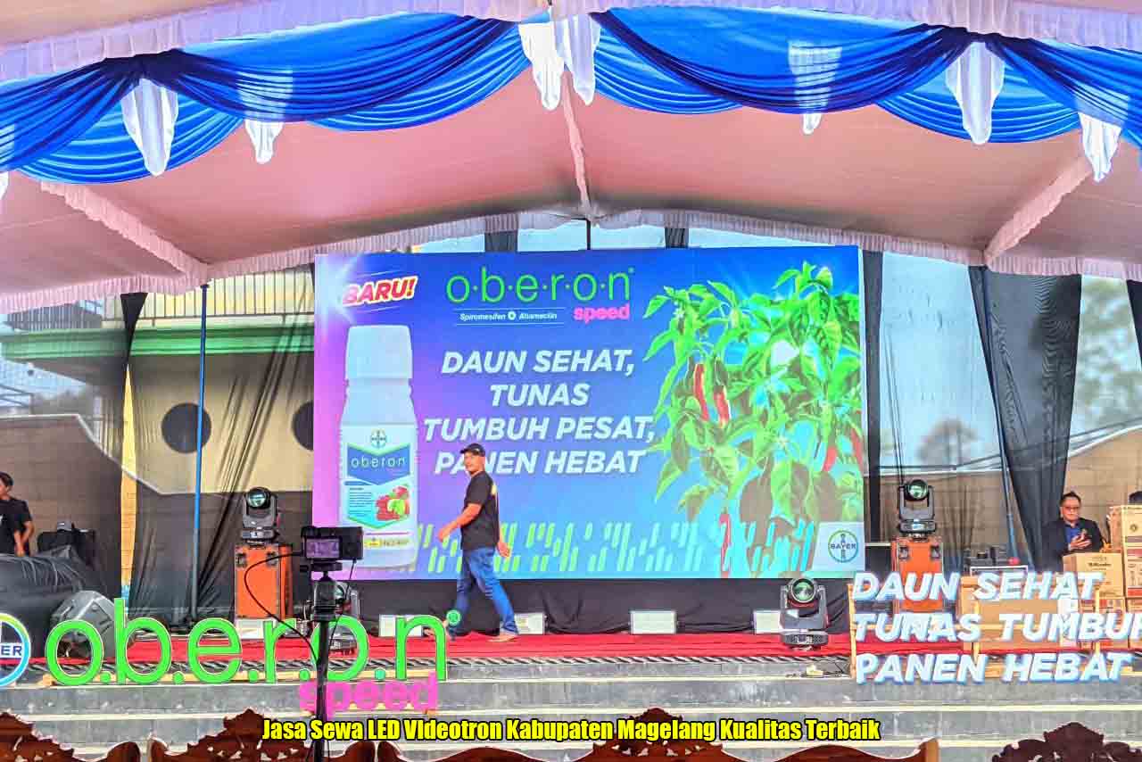 Jasa Sewa LED VIdeotron Kabupaten Magelang Kualitas Terbaik