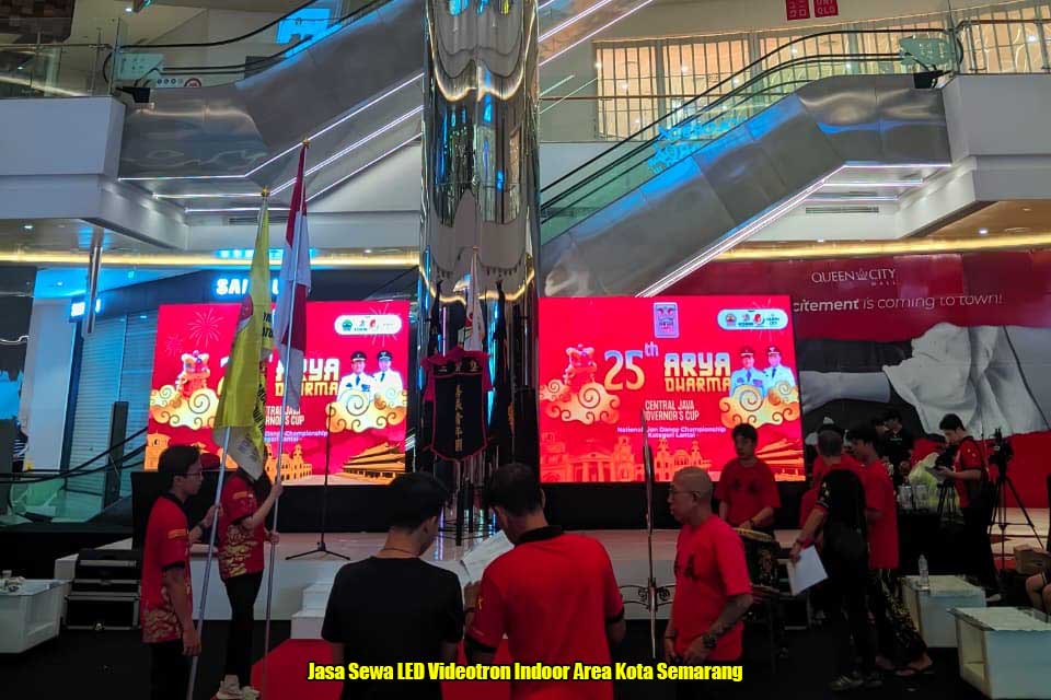 Jasa Sewa LED Videotron Indoor Area Kota Semarang